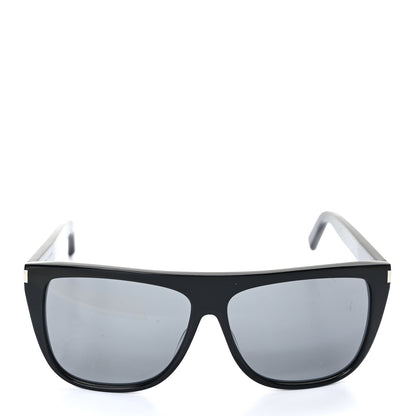 Saint Laurent Acetate SL1 Sunglasses Black Black 2 of 8