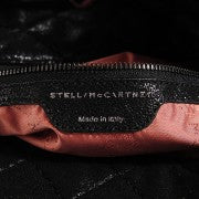 Shaggy Deer Quilted Small Falabella Tote Black