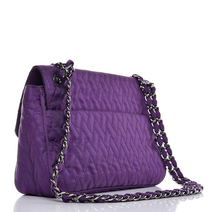 Prada Nylon Tessuto Impuntu Quilted Flap Anemone 3 of 9