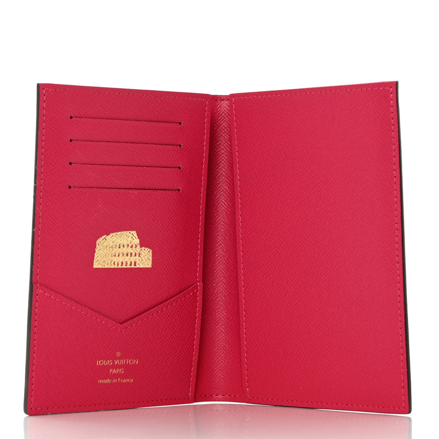 Monogram 2021 Christmas Animation Hollywood Passport Cover Fuchsia