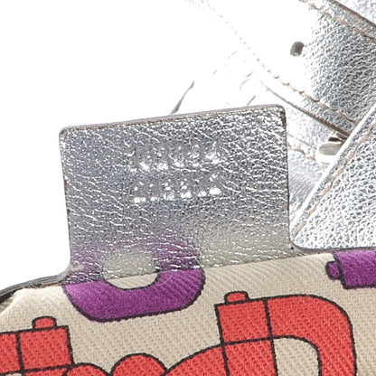 Gucci Guccissima Britt Medium Tote Silver 9 of 9