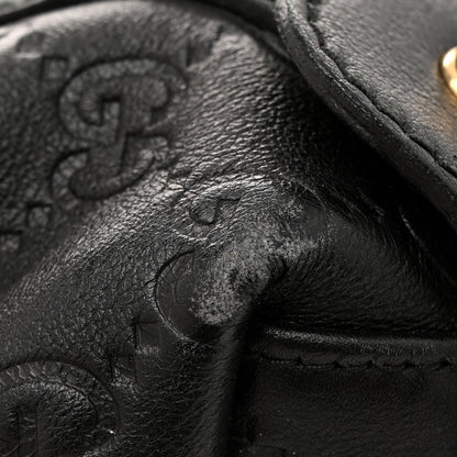 Gucci Guccissima Small Pelham Shoulder Bag Black 11 of 15