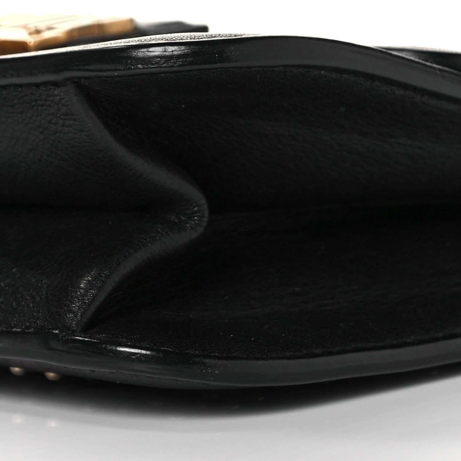 Christian Dior Calfskin Painted Studded Jardin Japonais J'Adior Chain Flap Bag Black 5 of 7