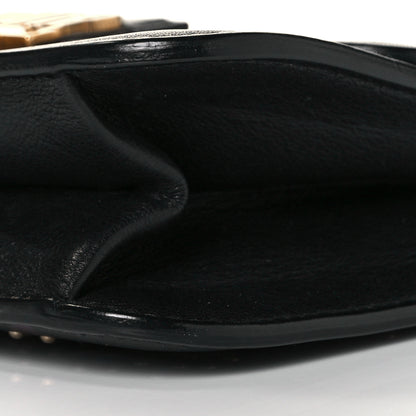 Christian Dior Calfskin Painted Studded Jardin Japonais J'Adior Chain Flap Bag Black 5 of 7