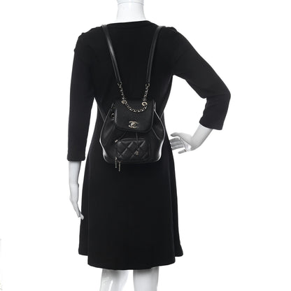 Chanel Caviar Quilted Mini Business Affinity Backpack Black 2 of 8