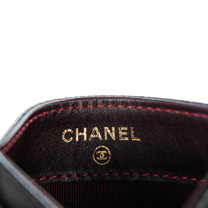 Chanel Caviar Quilted Card Holder Black 7 of 8