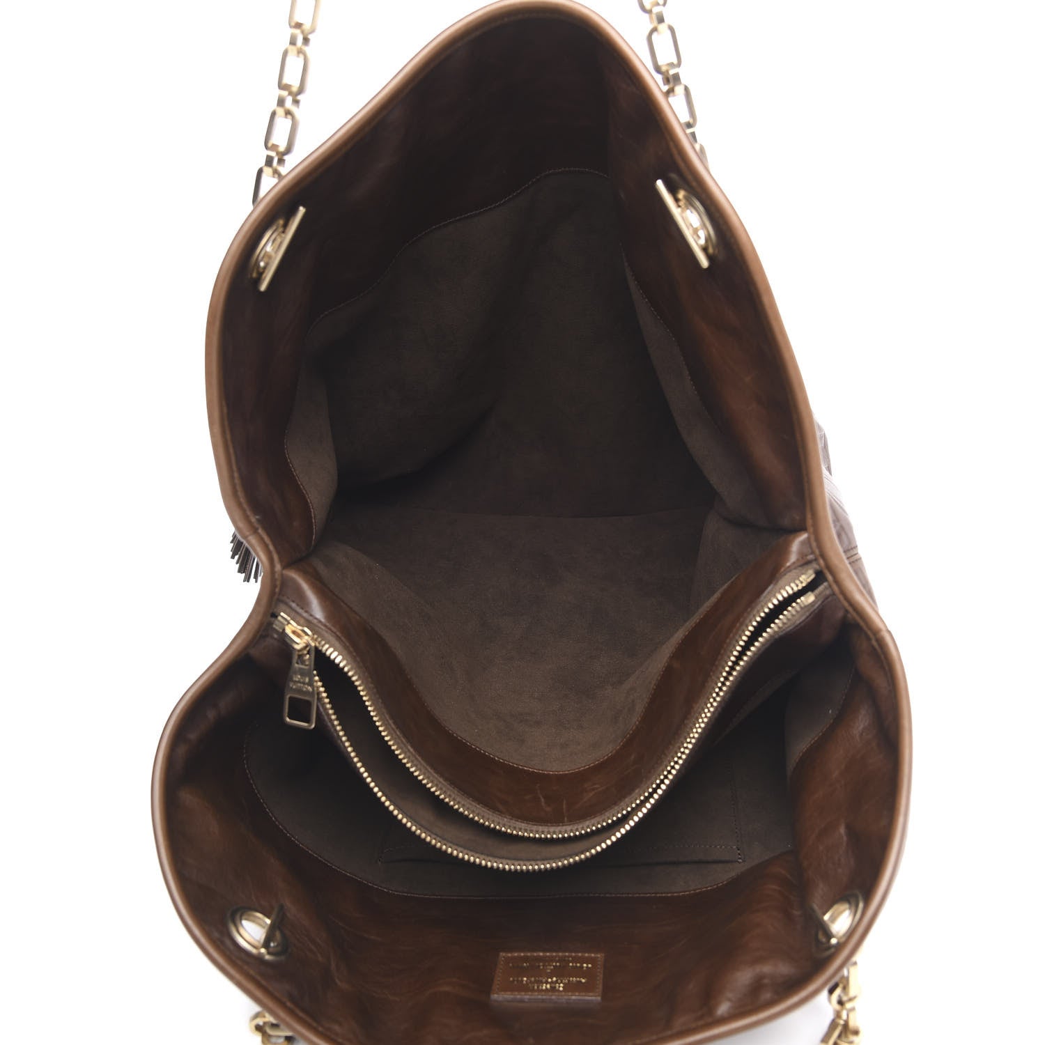 Louis Vuitton Monogram Paris Souple Whisper GM Chocolate 5 of 14