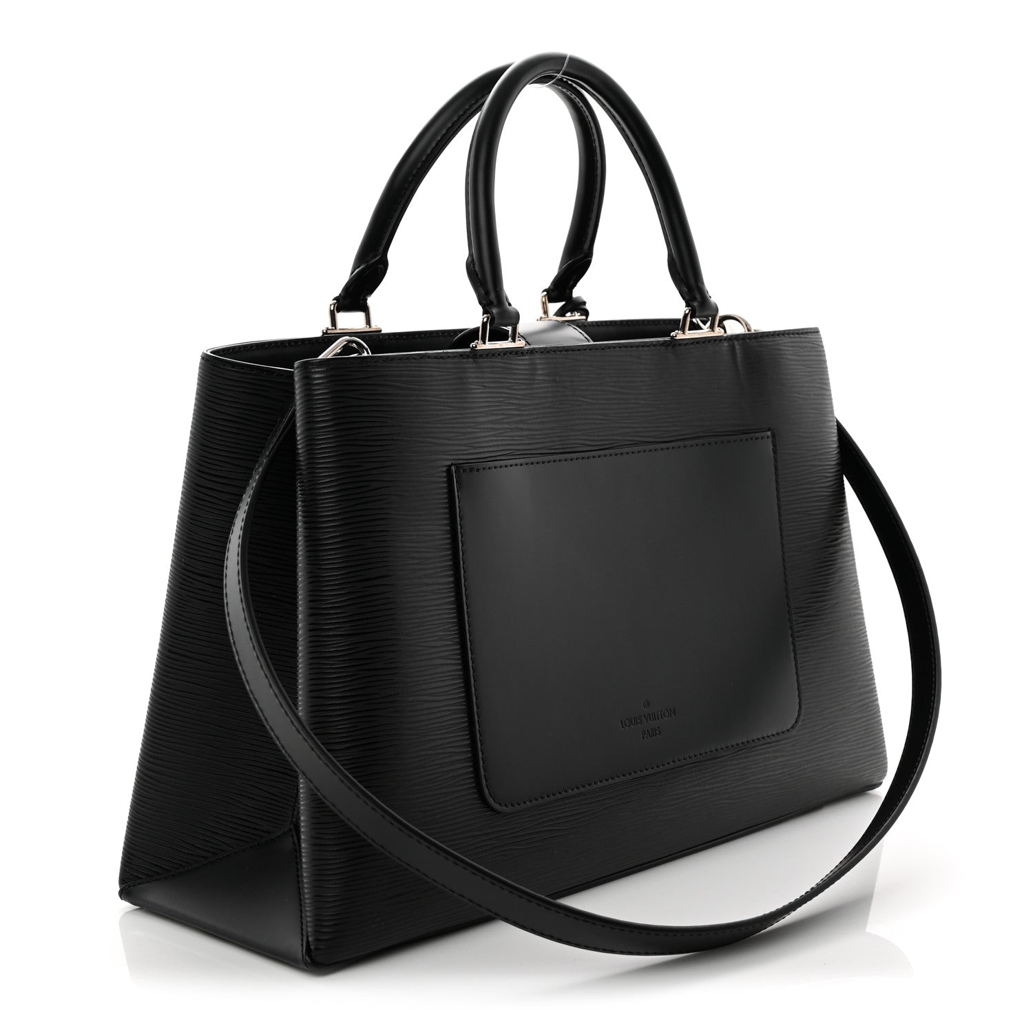 Louis Vuitton Epi Kleber MM Black 3 of 9