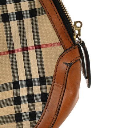 Burberry Horseferry Check Small Orchard Bowling Bag Tan 19 of 26