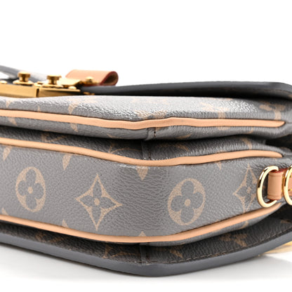 Louis Vuitton Monogram Pochette Metis East West Trianon Gray 9 of 12