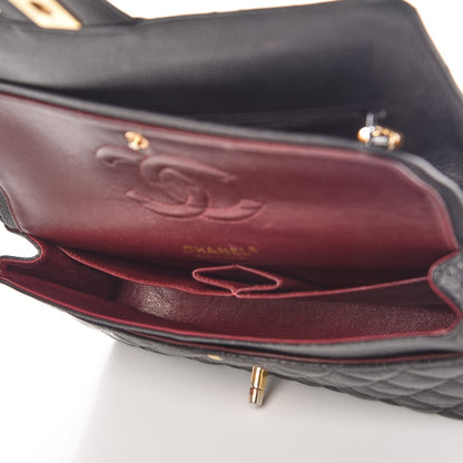 Chanel Caviar Quilted Medium Double Flap Black 5 of 11