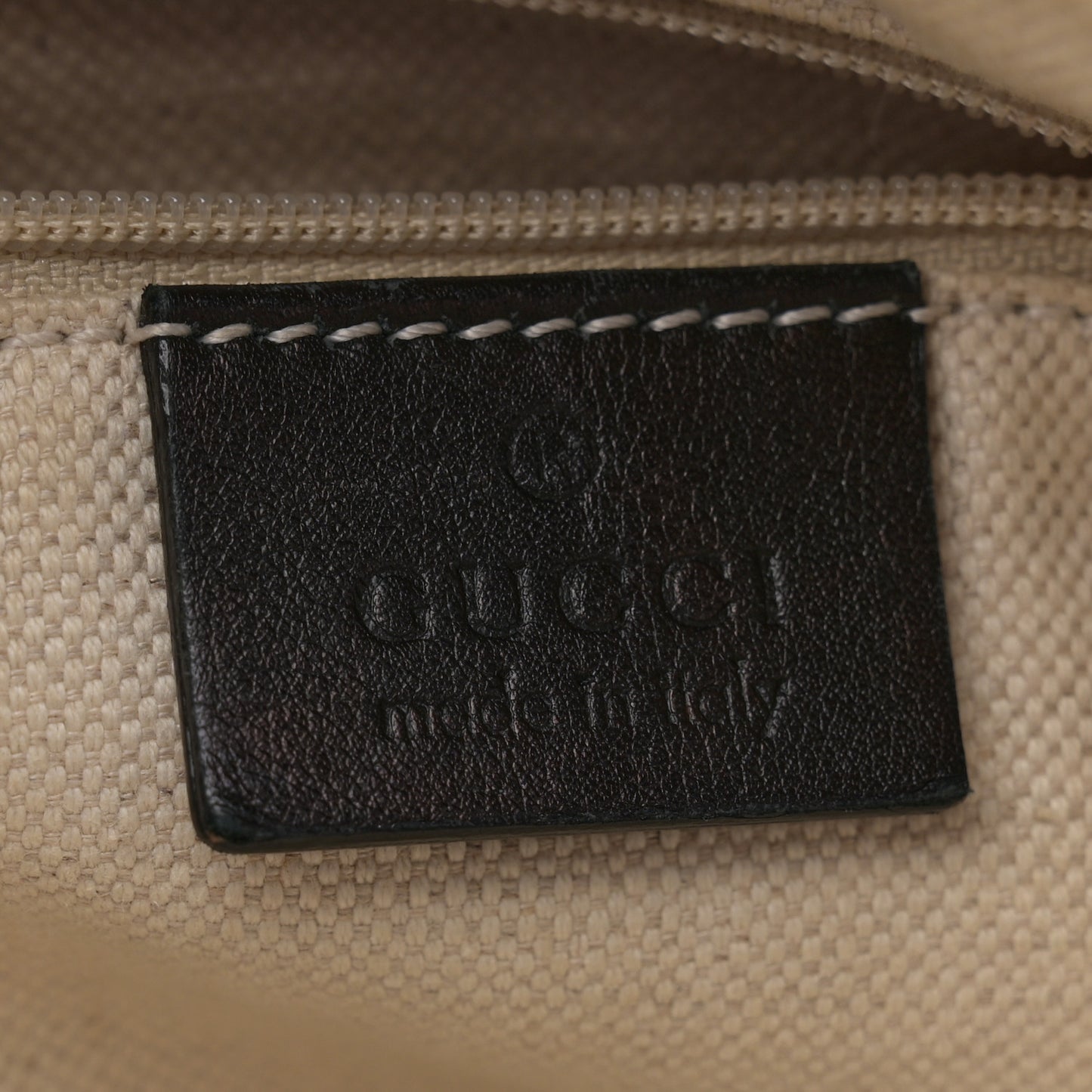 Guccissima Medium Sukey Top Handle Bag Black