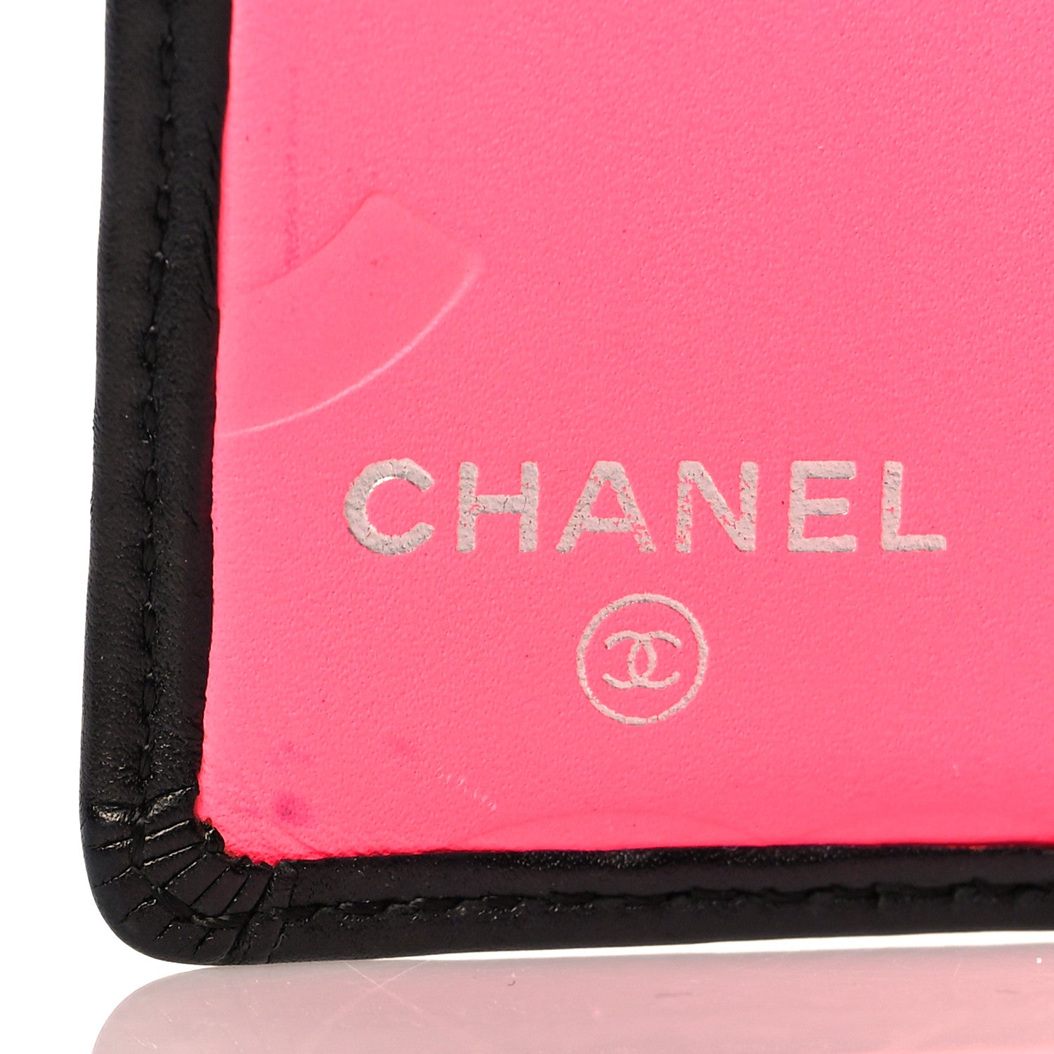 Chanel Calfskin Quilted Cambon Bi-Fold Wallet Black 7 of 9