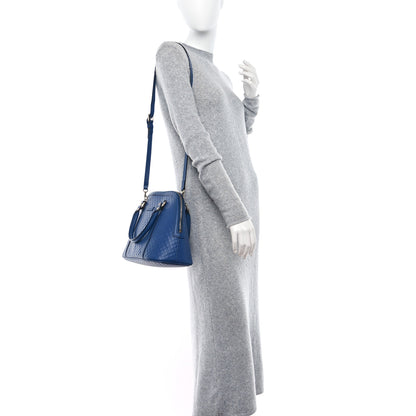 Gucci Soft Microguccissima Medium Dome Bag Caspian 2 of 12