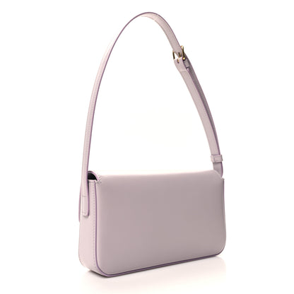 Celine Shiny Calfskin Triomphe Shoulder Bag Light Lilac 3 of 10