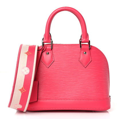 Louis Vuitton Epi Jacquard Alma BB Dragon Fruit 1 of 8