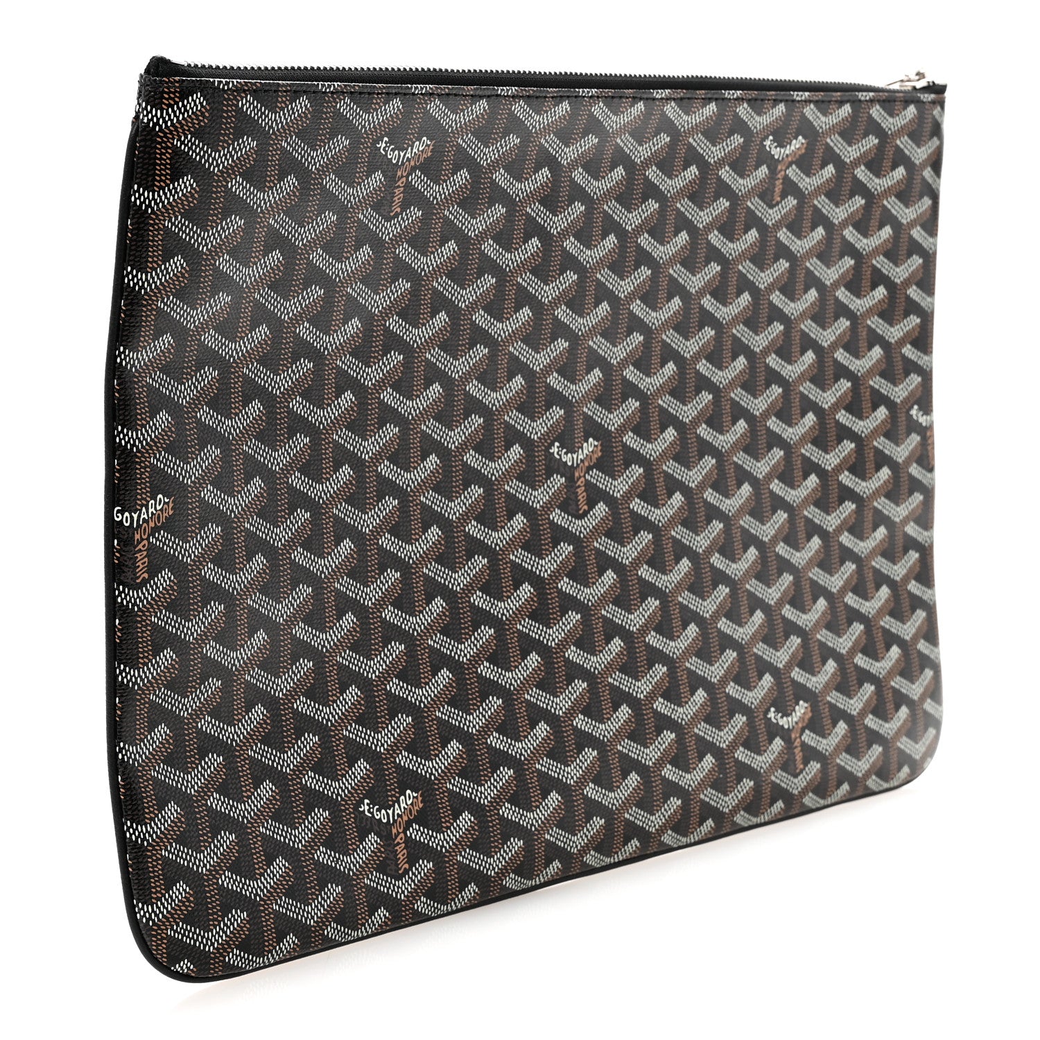 Goyard Goyardine Senat Pochette GM Black 3 of 6