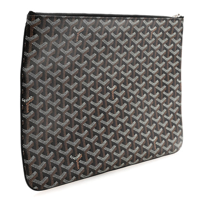 Goyard Goyardine Senat Pochette GM Black 3 of 6