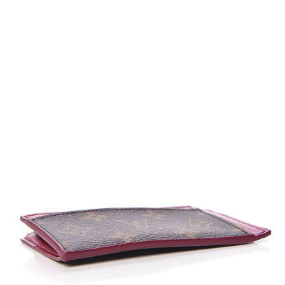 Louis Vuitton Monogram Zipped Card Holder Fuchsia 4 of 7