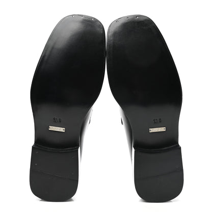 Gucci Calfskin Interlocking G Mens Loafers 10 Black 5 of 8