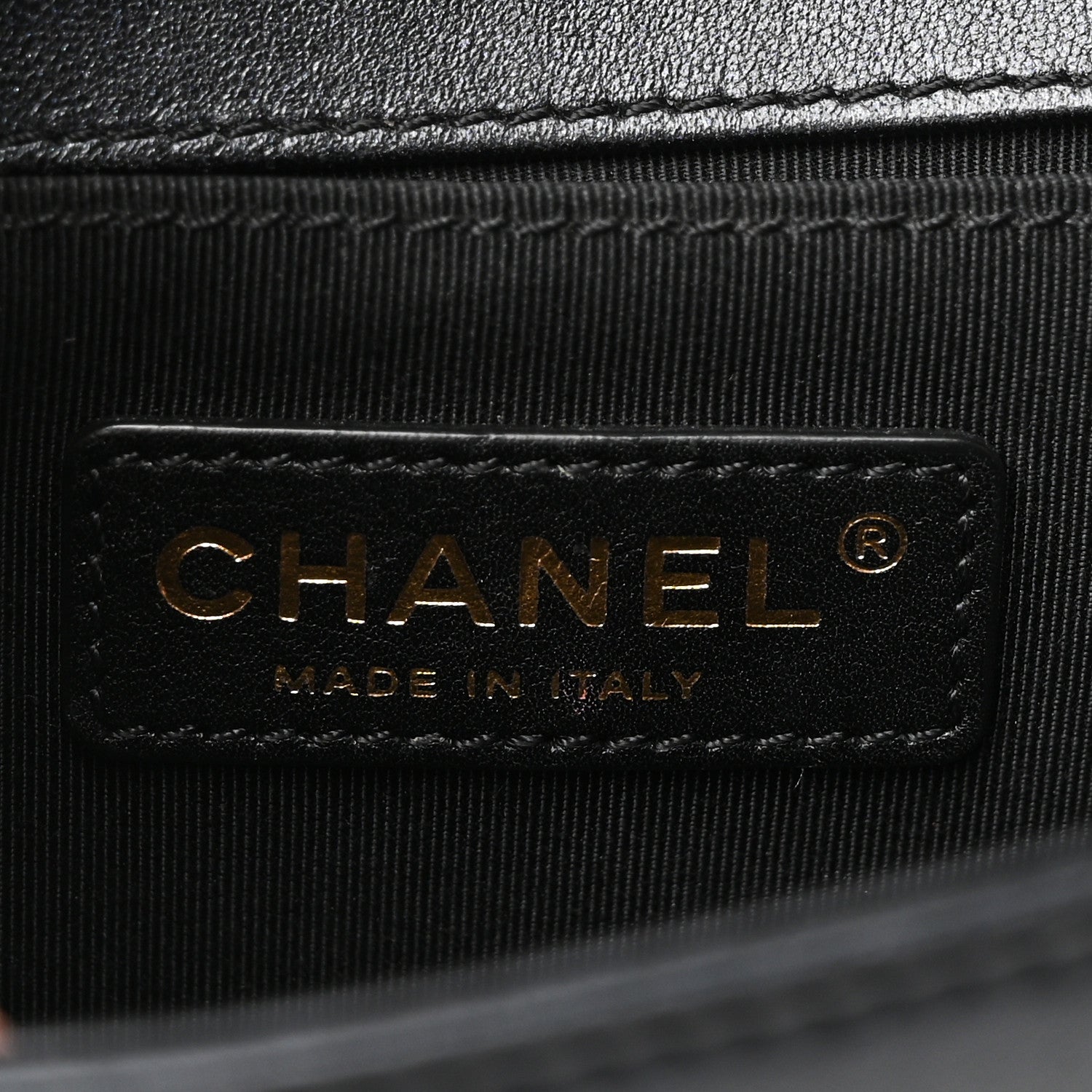 Chanel Lambskin Quilted Small Boy Flap Black 6 of 10