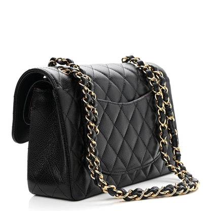 Chanel Caviar Quilted Small Double Flap Black 3 of 9