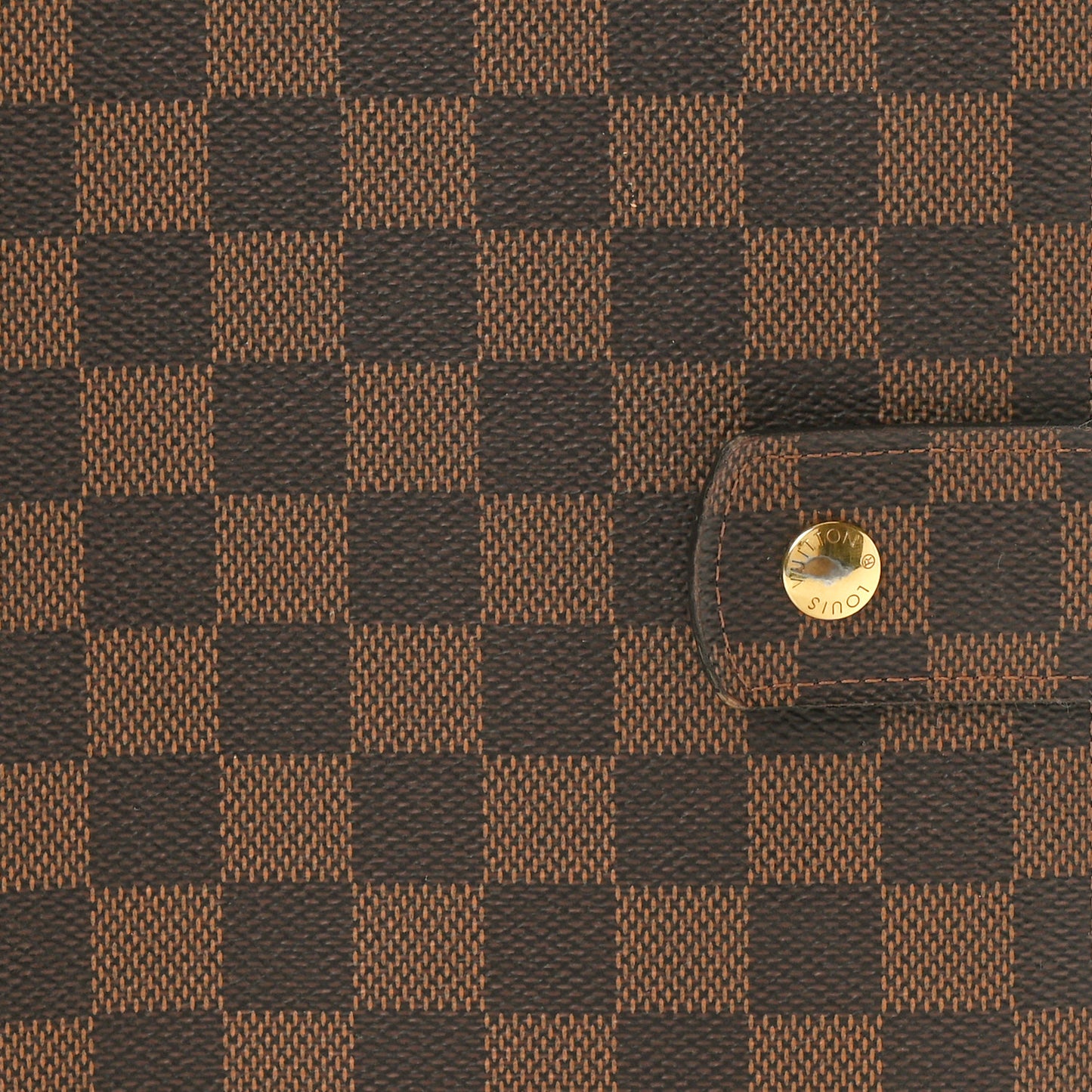 Damier Ebene Large Ring Agenda Cover