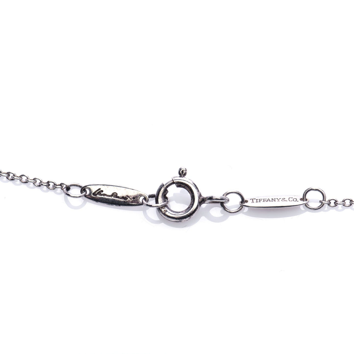 Sterling Silver Elsa Peretti Full Heart Pendant Necklace