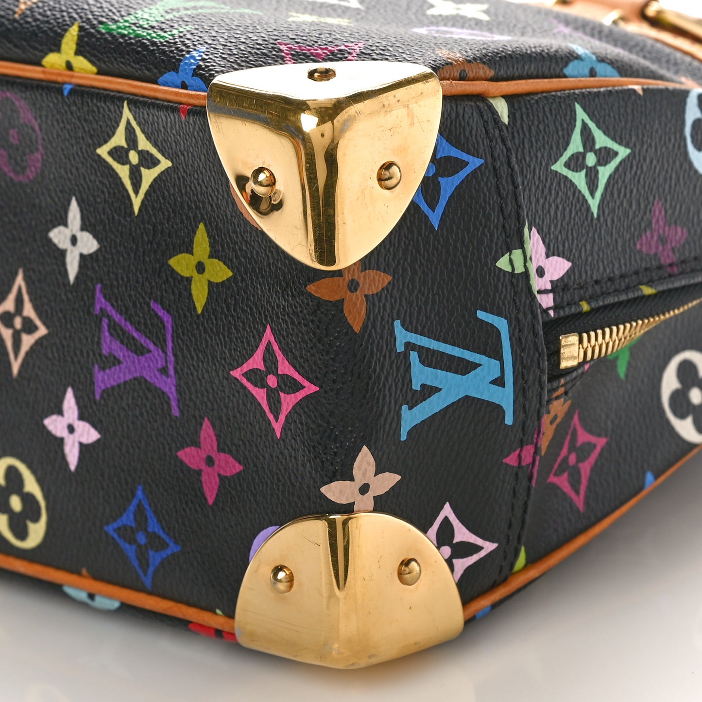 Monogram Multicolor Trouville Black
