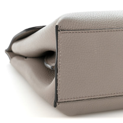 Gucci Cellarius Calfskin Small Bamboo Daily Top Handle Bag Storm Grey 8 of 10
