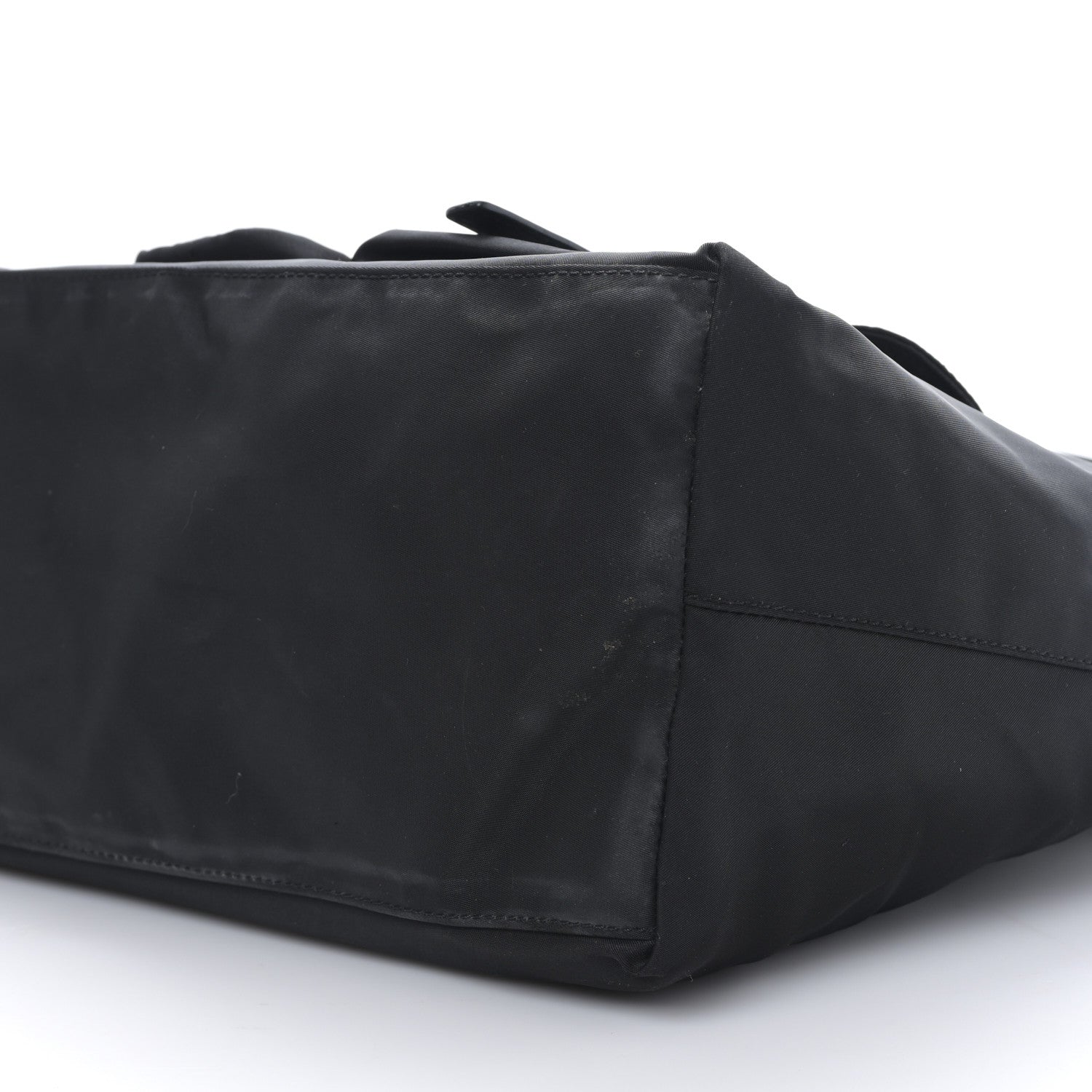 Prada Nylon Front Pockets Tote Black 8 of 8