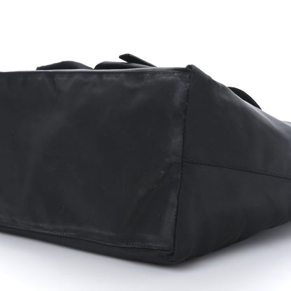 Prada Nylon Front Pockets Tote Black 8 of 8