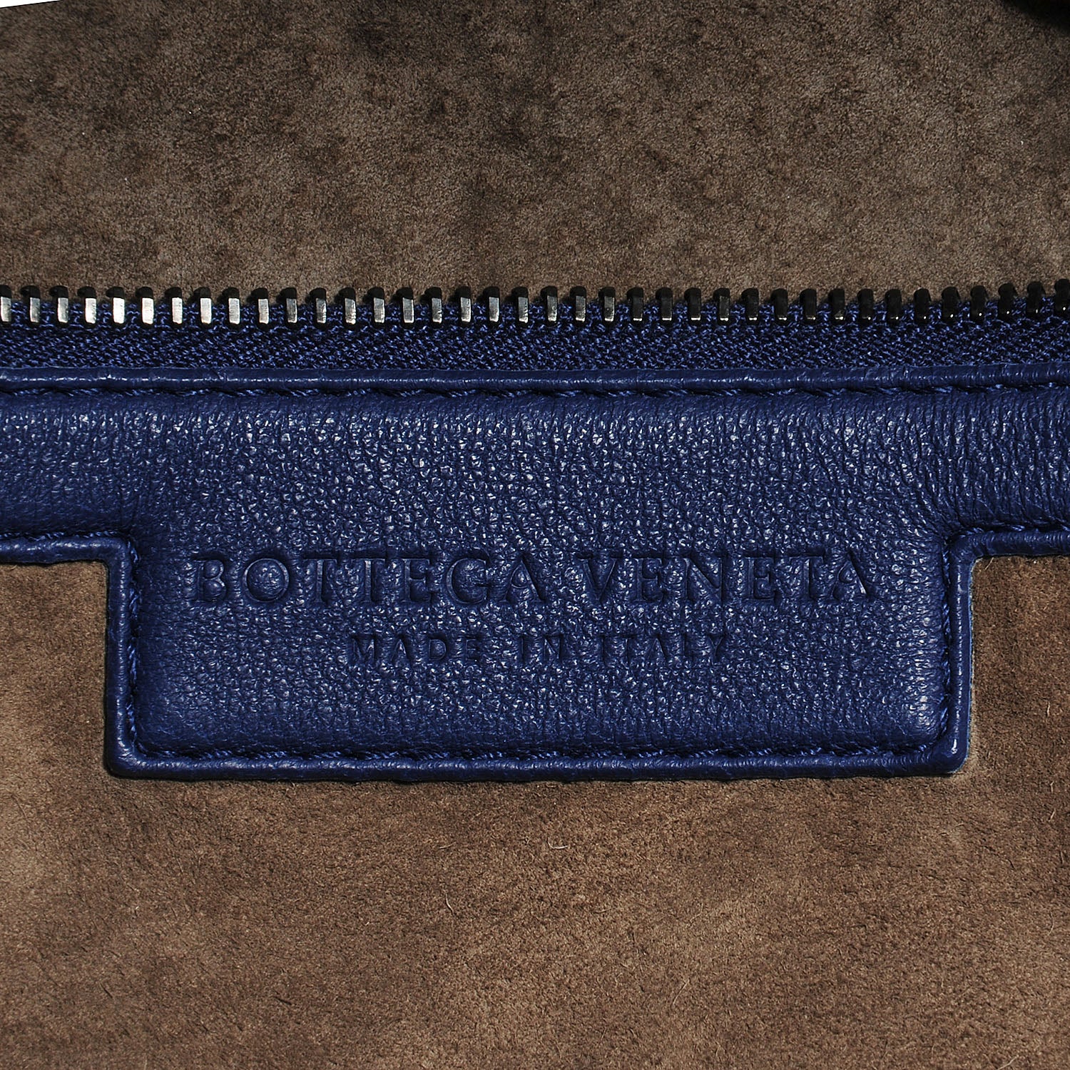 Bottega Veneta Nappa Silk Mini Ponza Devore Fuzzy Hobo Indigo 6 of 8