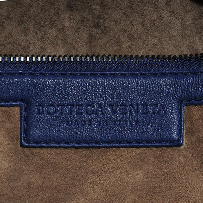 Bottega Veneta Nappa Silk Mini Ponza Devore Fuzzy Hobo Indigo 6 of 8