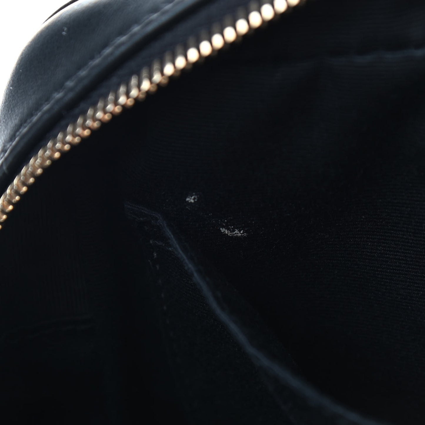 Calfskin Matelasse Monogram Lou Camera Bag Black
