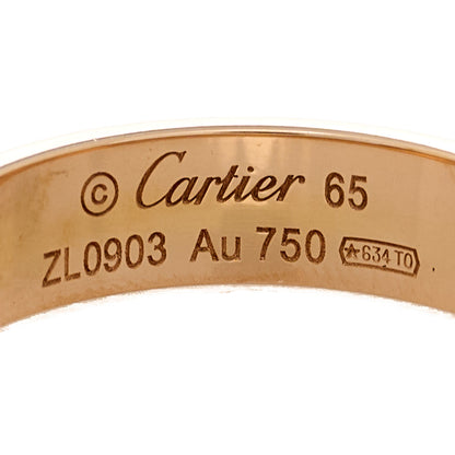 Cartier 18K Pink Gold 5.5mm LOVE Ring 65 11 4 of 4