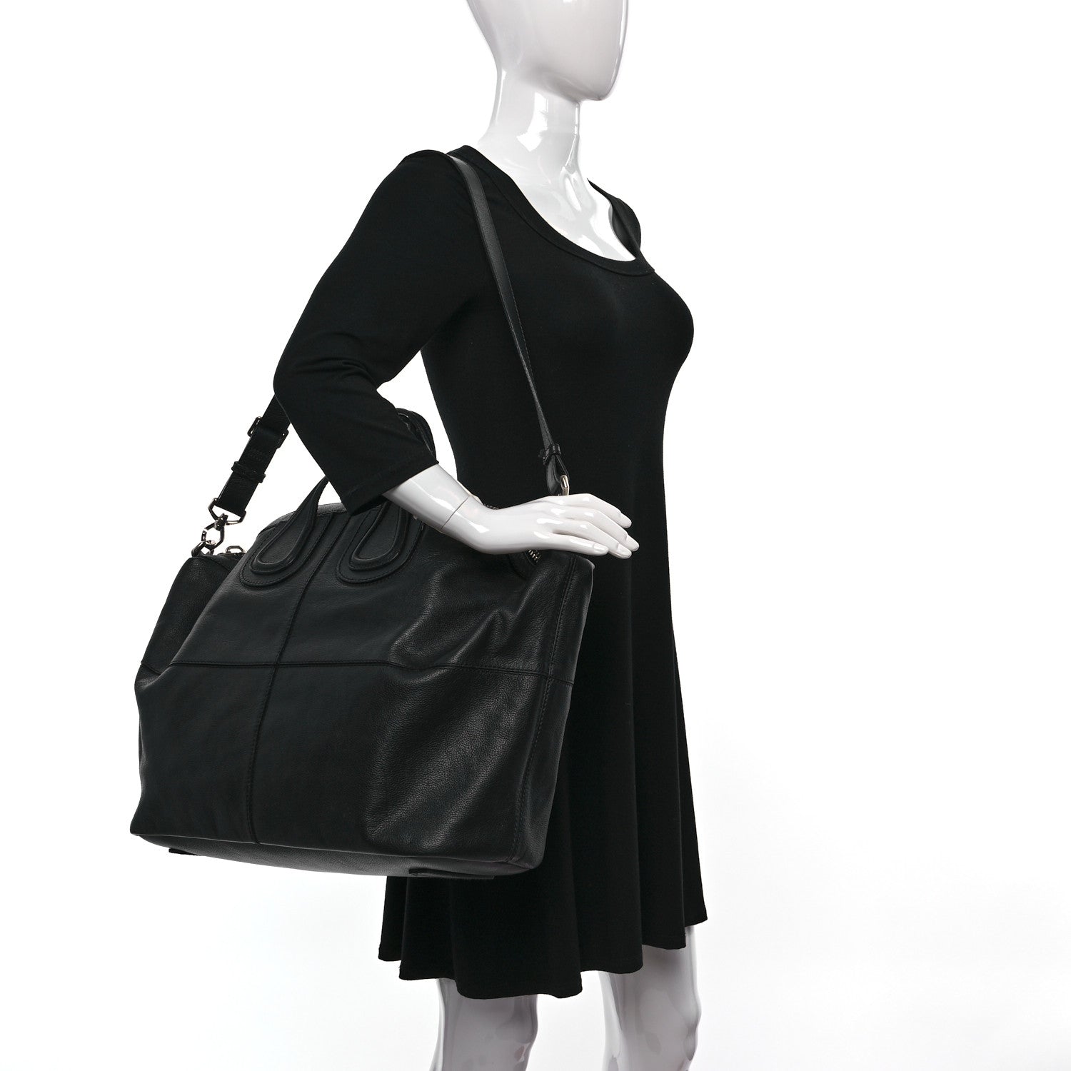 Givenchy Calfskin Large Nightingale Black 2 of 10