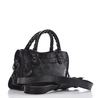 Balenciaga Agneau Classic Hardware Mini City Black 3 of 9