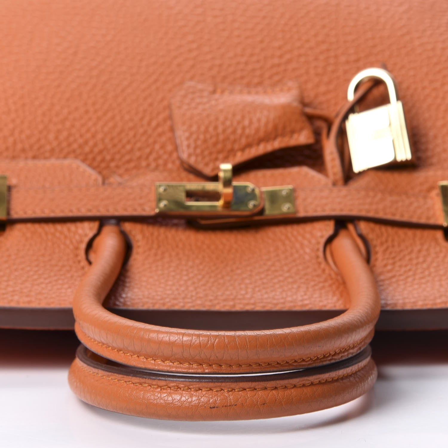 Hermes Togo Birkin 25 Orange 12 of 33