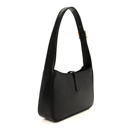 Saint Laurent Smooth Calfskin Le 5 A 7 Hobo Black 3 of 10