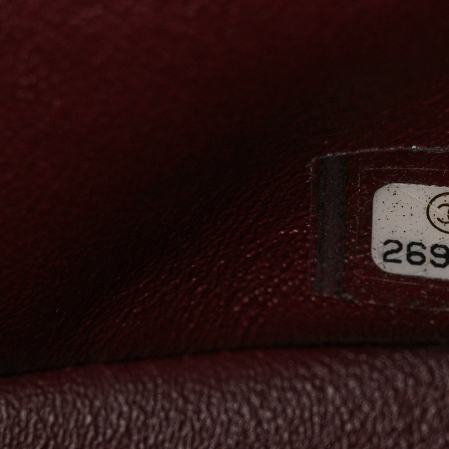 Caviar Chevron Quilted Jumbo Double Flap Black