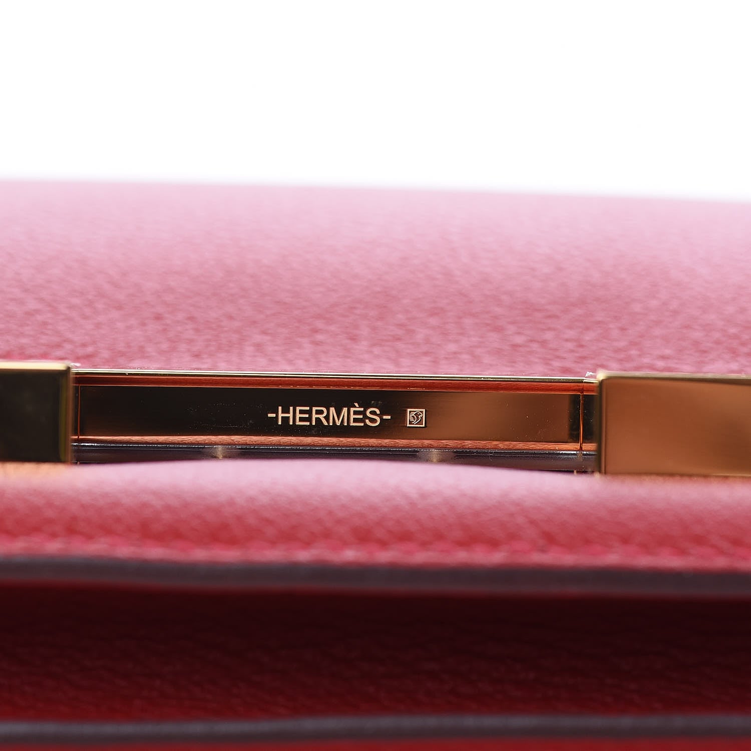 Hermes Evercolor Constance 24 Rouge Casaque 17 of 20