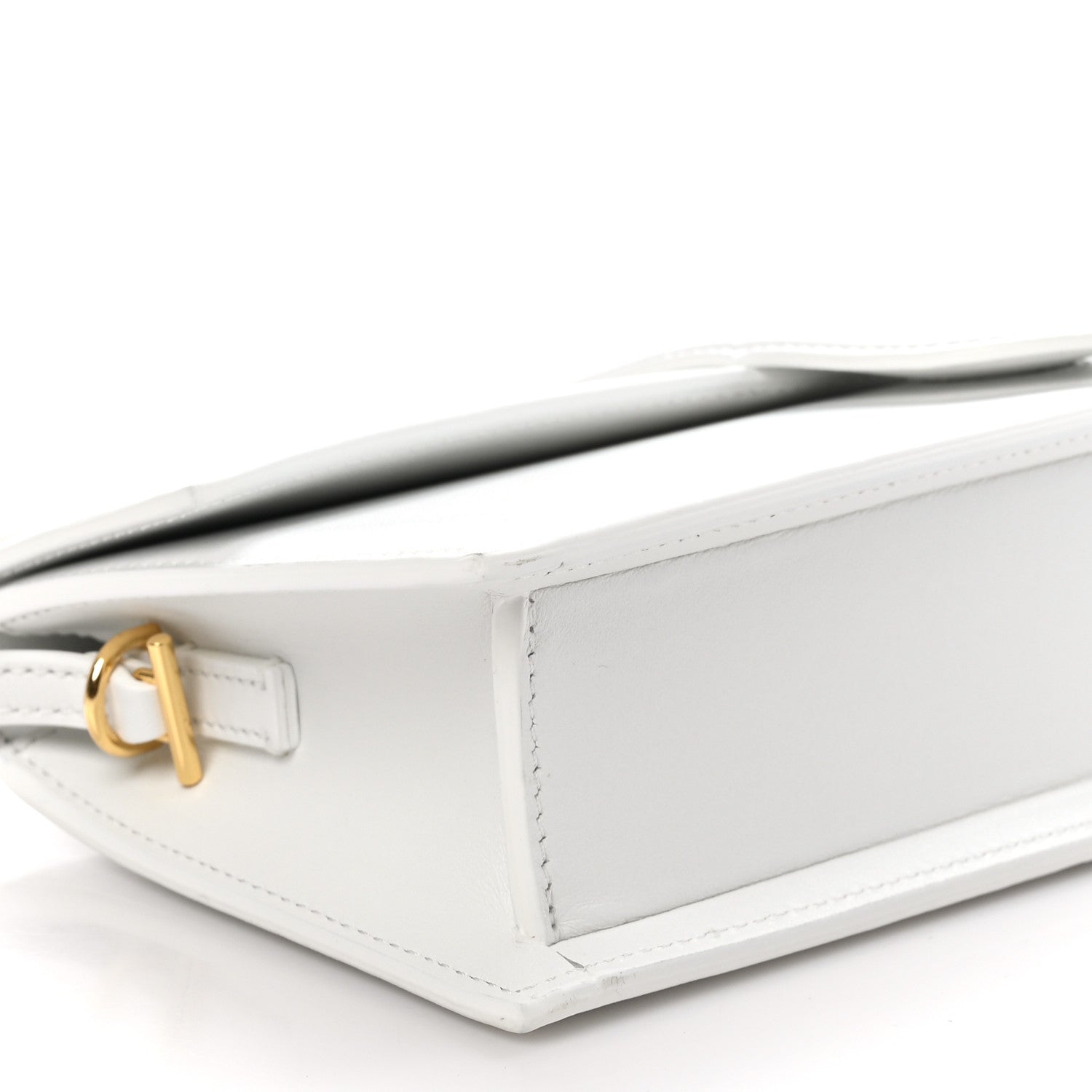 Jacquemus Smooth Calfskin Le Bambino Long White 8 of 9