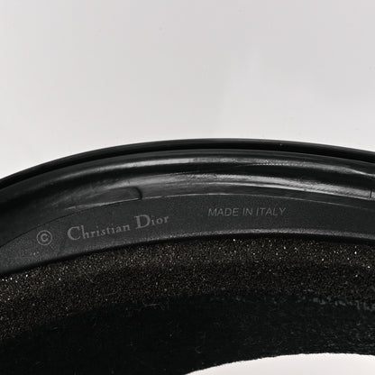 Christian Dior Mirrored DiorClub1 Sun Visor Black 7 of 10