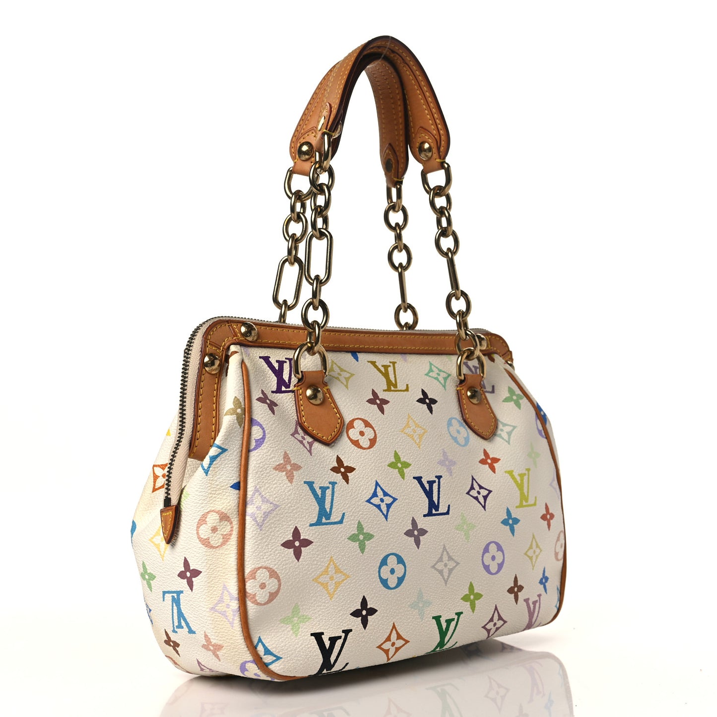Monogram Multicolor Gracie MM White