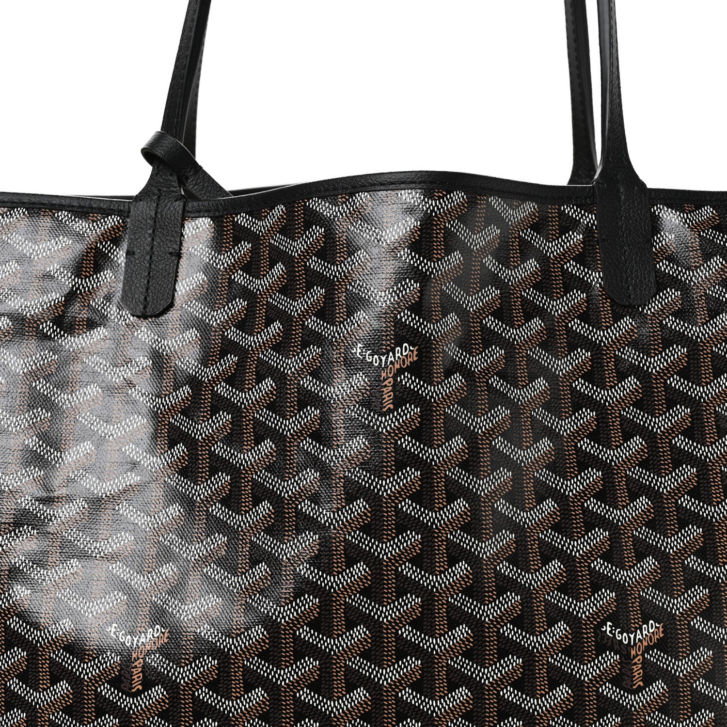 Goyard Goyardine Saint Louis GM Black 8 of 10