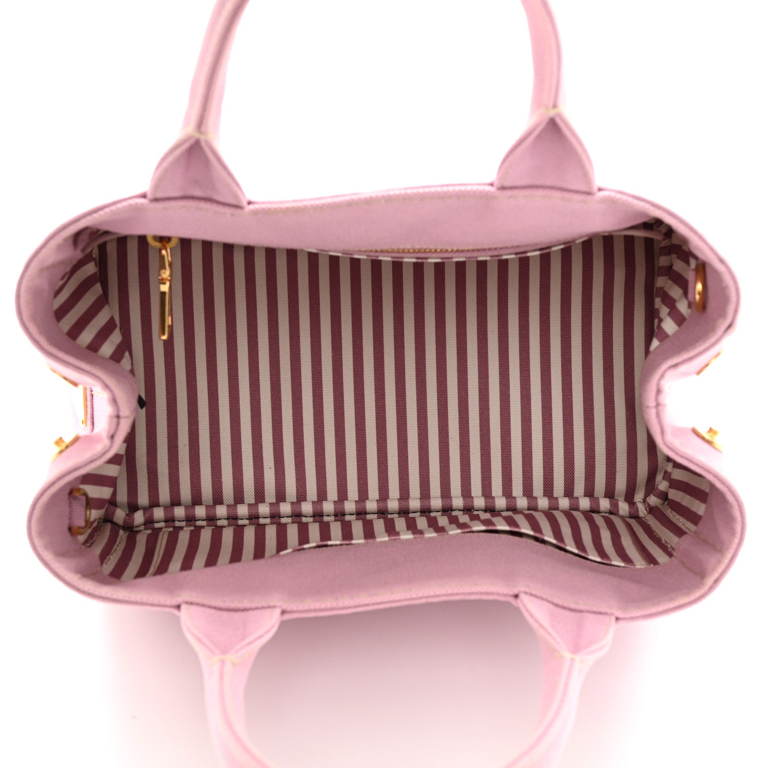 Prada Canapa Small Logo Tote Alabastro White 5 of 11