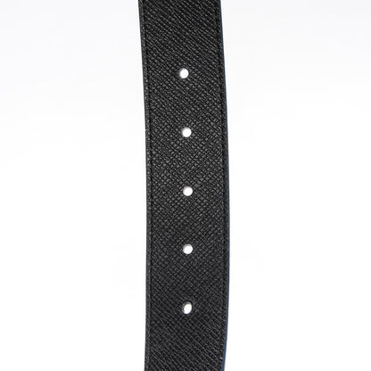 Louis Vuitton Taiga 35mm LV Initiales Belt 100 40 Ardoise 5 of 7