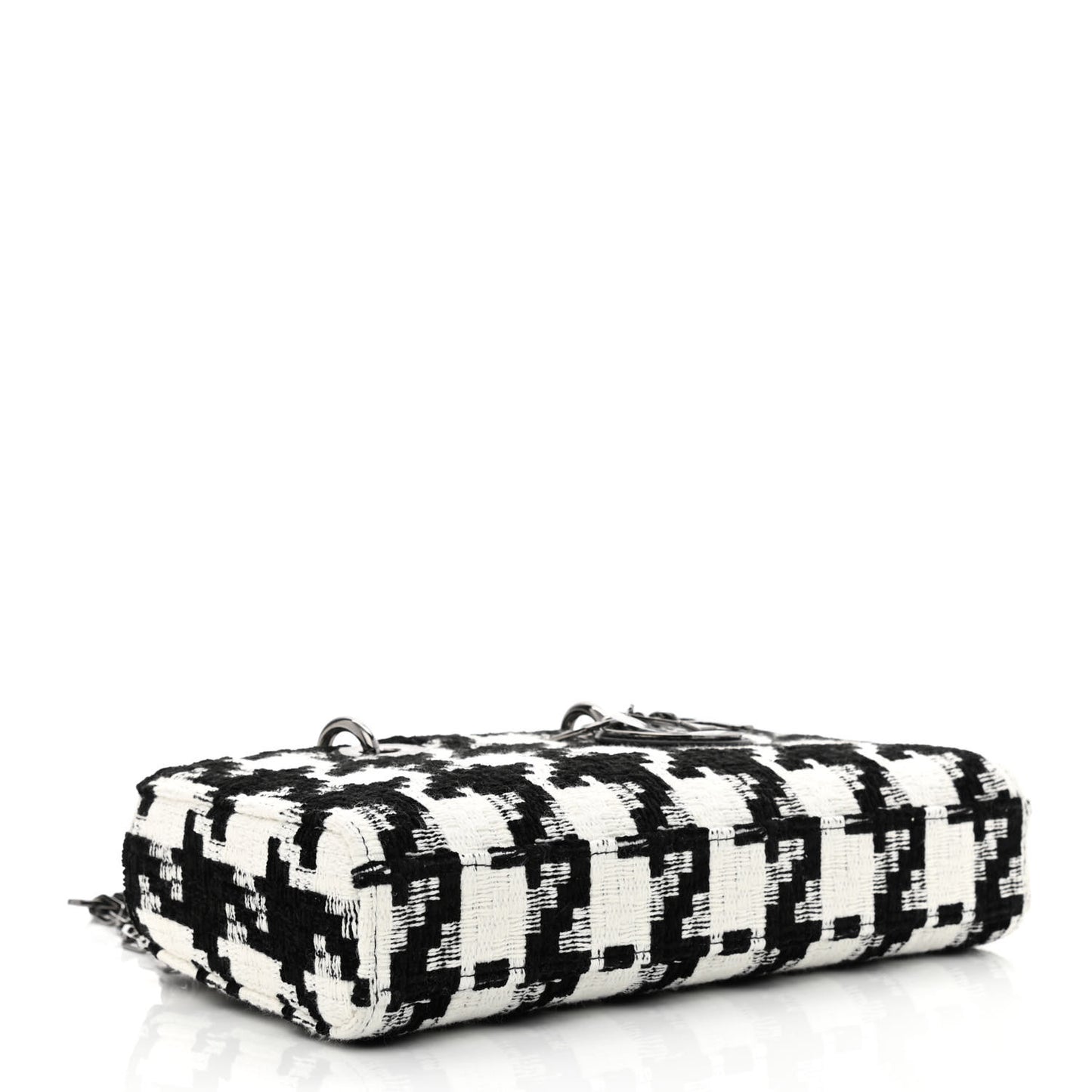 Canvas Macro Houndstooth Lady D-Joy Black White
