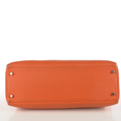 Hermes Togo Kelly Retourne 40 Orange 6 of 20